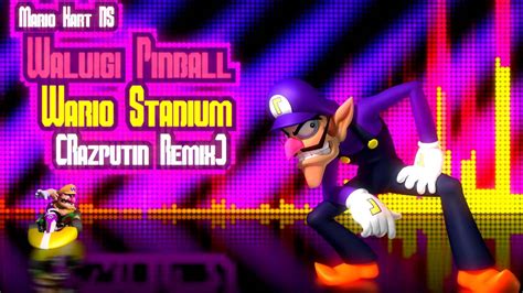 Mario Kart Ds Waluigi Pinball Wario Stadium Razputin Remix Youtube