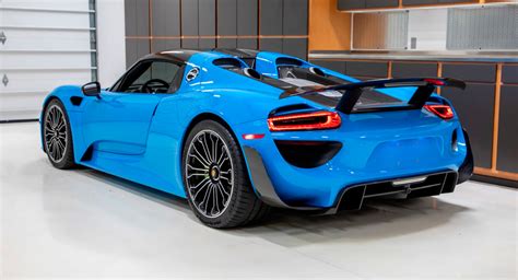 Riviera Blue Porsche 918 Spyder Will Leave You Sweating Carscoops