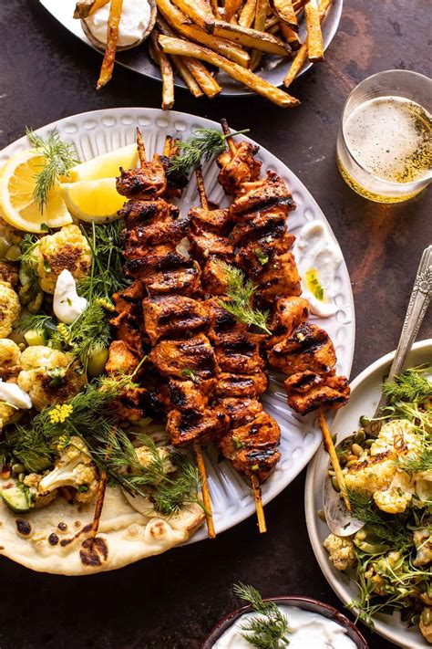 Lebanese Chicken With Charred Lemon Cauliflower Yummy Recipe