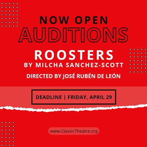 roosters by classic theatre of san antonio ctx live theatre