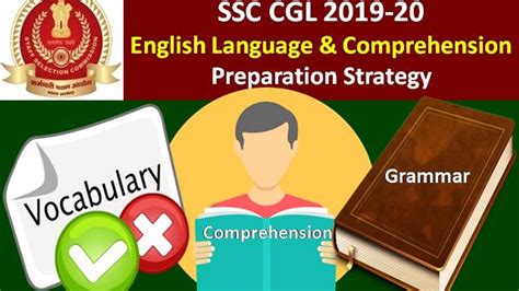 SSC CGL 2019 20 English Language Comprehension Preparation Strategy