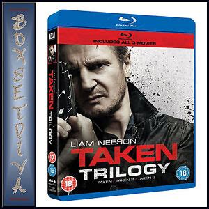 Taken Trilogy Taken Taken Taken Brand New Blu Ray Boxset Ebay