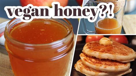Vegan Honey Made From Apples Sugar And Lemon Youtube