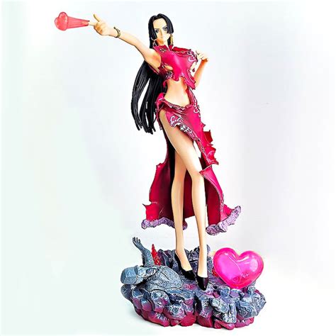 Anime Characters Pvc One Piece Boa Hancock 33cm With Led Flowingstars