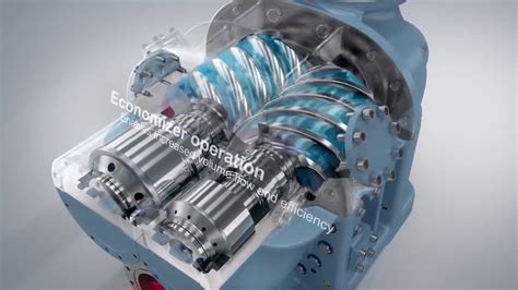 Gea Grasso Screw Compressor Product Animation Youtube