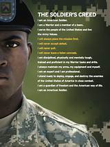 The Army Creed Images