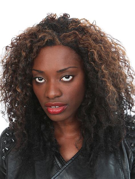 Black Woman With Wild Hair Photograph By John Orsbun