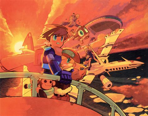 Legends 2 Promotional Art Characters And Art Mega Man Series