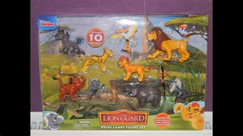 The Lion Guard Deluxe Figure Set Unboxing Review Youtube