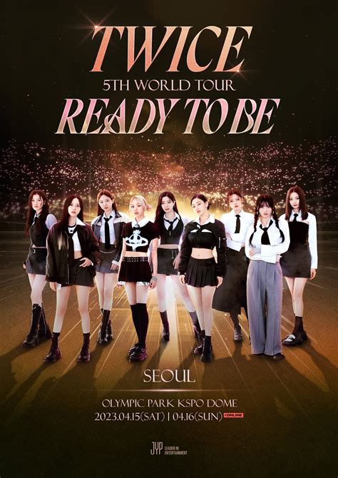 Twice The 5th World Tour Ready To Be Seoul Teaser Poster Rkpop