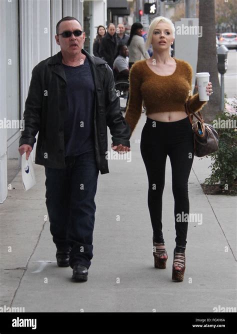Reality Star Courtney Stodden Out And About On A Romantic Walk In Beverly Hills With Husband