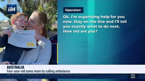 4 Year Old Saves Mom By Calling Ambulance In Australia Youtube