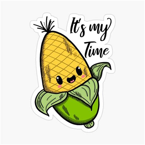 Its My Time Corn Time Corn Harvest T For Corn Harvest And Farmer