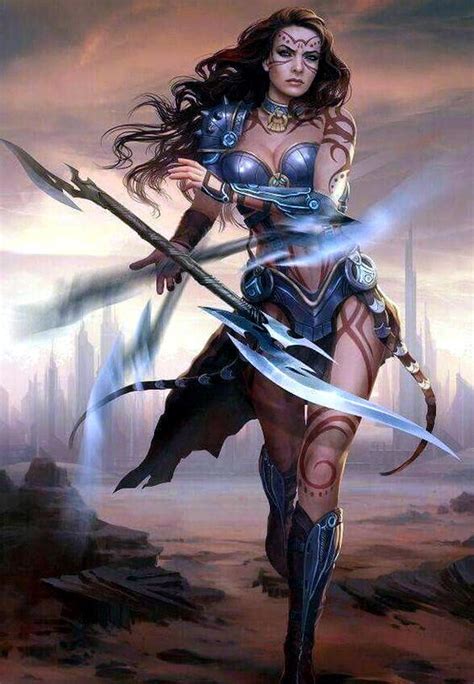 Warrior Lady Fantasy Female Warrior Warrior Woman Fantasy Warrior