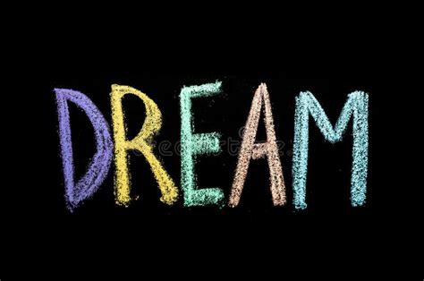 Dream Word Art Stock Photo Image Of Dream Alpha Letter 13385800