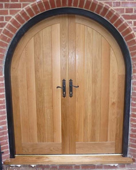 Oak Arched Head Door External Wooden Doors Arched Doors Wood Front