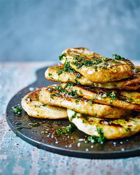 Flatbreads With Herb Butter Delicious Magazine