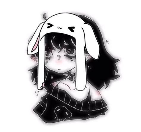 Pfp For Tiktok Cute View 12 Matching Cute Emo Anime Bunny Hat Pfp