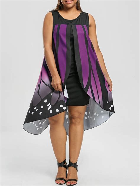 Sleeveless Plus Size Butterfly Wings Dress Butterfly Wing Dress Plus
