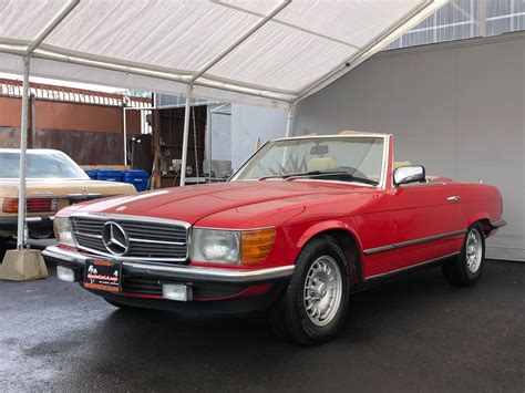 Used 1985 Mercedes Benz 280sl Convertible For Sale 19750