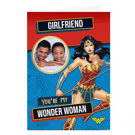 buy personalised wonder woman valentine s day card you re my for
