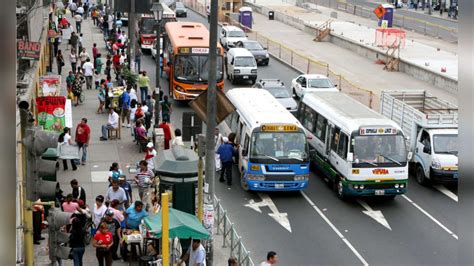Los Desafíos Del Transporte Urbano Rpp Noticias