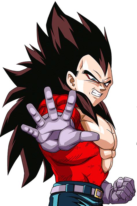 Vegeta Ssj4 Render 10 Dokkan Battle By Maxiuchiha22 Dragon Ball Image