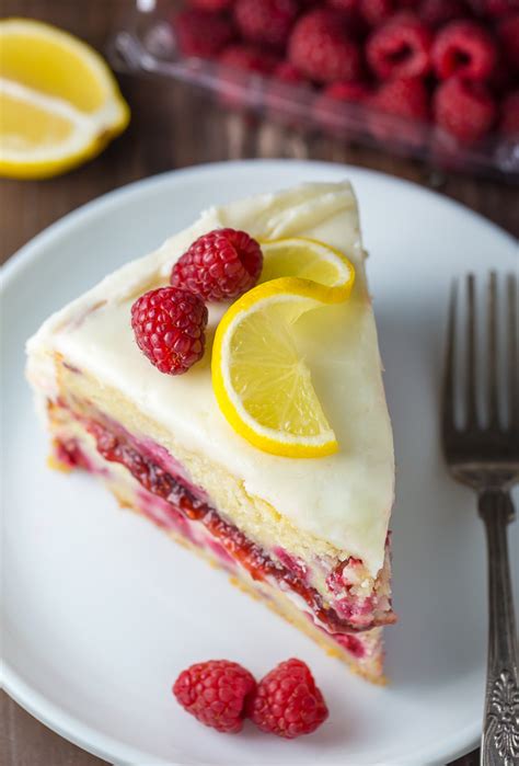 Lemon Raspberry Cake Baker By Nature