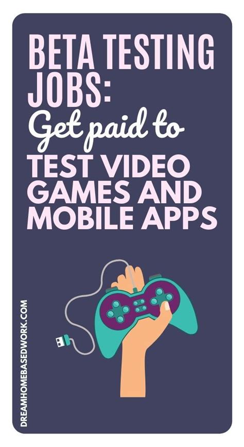 Get paid early with faster direct deposits. Beta Testing Jobs: Get Paid To Test Video Games and Mobile ...