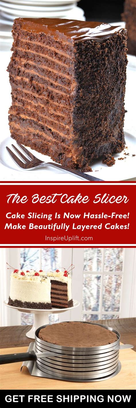 Adjustable 7 Layer Baking Goods Cake Slicer Inspire Uplift Cake
