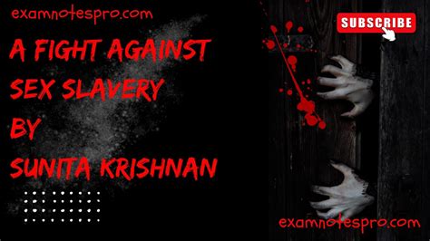 Sunitha Krishnan A Champion In The Fight Against Sex Slavery