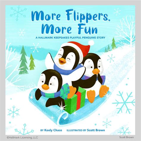Playful Penguins Book By Scott Brown At