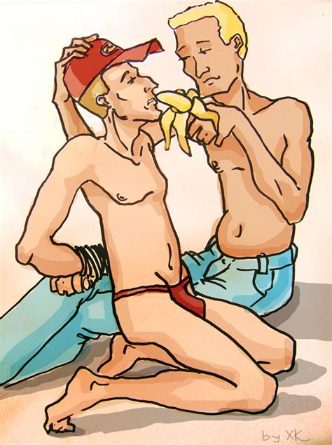 Rule 34 Banana Boomhauer Bulge Dale Gribble Feeding Food Gay Hand On