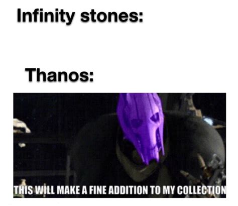 Grievous And Thanos Both Have A Hole In Their Chest R Prequelmemes