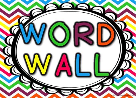 Word Wall Clipart
