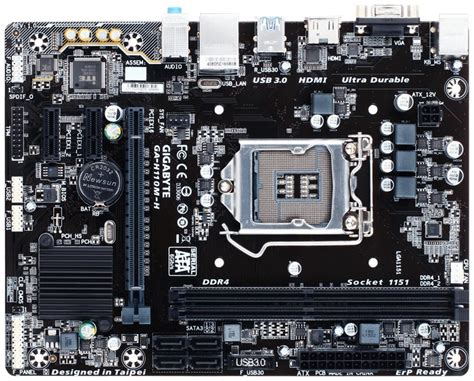 Gigabyte H110m H Intel Socket 1151 Motherboard Ga H110m H Ccl Computers
