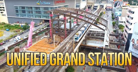 Grand Station Connecting Mrt 7 Mrt 3 Lrt 1 Manila Subway Update