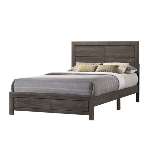 Crown Mark Hopkins B9310 T Bed Twin Platform Bed In One Box Royal