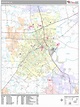Lafayette Louisiana Wall Map (Premium Style) by MarketMAPS - MapSales