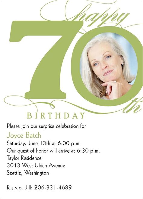 70th Birthday Program Birthday Cards To Make