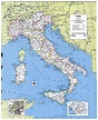 Mapa político y administrativo detallada grande de Italia, con las ...
