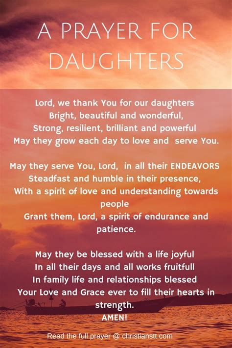Prayer For Our Precious Daughters And Granddaughters Prayer For