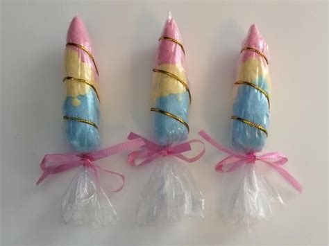 Cotton Candy Unicorn Horns Girls Birthday Party Favours 15 Etsy