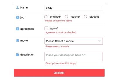 React Form Validation Name Input With All Messages Web In Code Monkey