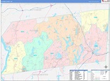 Putnam County, NY Wall Map Color Cast Style by MarketMAPS - MapSales