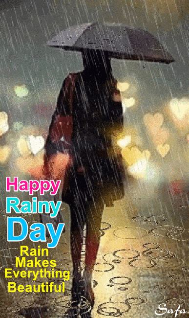Happy Rainy Day Rainy Day Quotes Good Morning Clips Raining Day Quotes