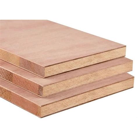 Rectangular Wood Color Hexa Okoume Block Board Size 8 X 4 Feet