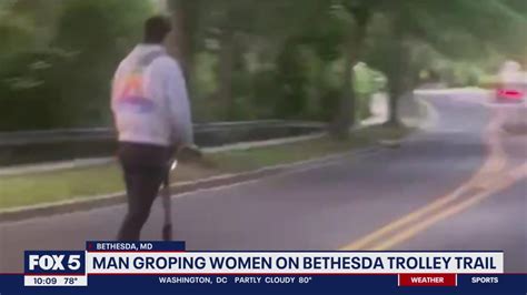 Man Groping Women On Bethesda Trolley Trail Police