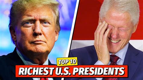 Top 10 Richest Presidents Of America Youtube