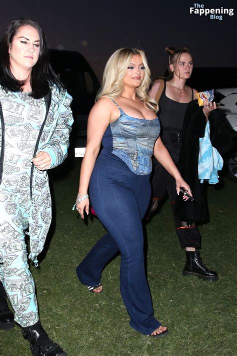Bebe Rexha Shows Off Her Curves At The 2023 Coachella Valley Music And